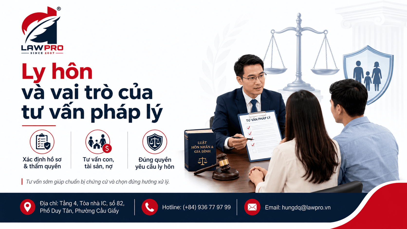 Ly hôn và vai trò của tư vấn pháp lý